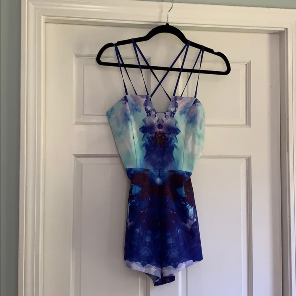 LF strappy romper